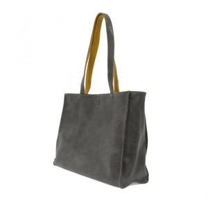 Dark Grey/Mustard Tatum Reversible Tote