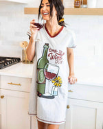 Wine Down - Women's Nightshirt
