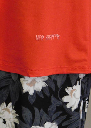 
            
                Load image into Gallery viewer, Nap Happy Red Sleep Tee
            
        
