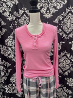 The Leah Top - Pink