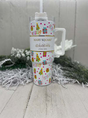 Merry Joyful Stainless To Go Tumbler