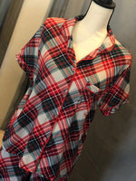 Prancer's Plaid - Button Up Shirt