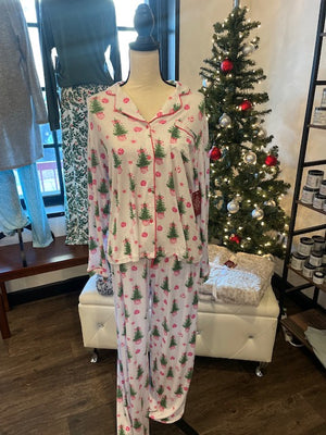 Fancy & Festive - 2pc Pajama Set