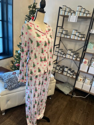 Fancy & Festive - 2pc Pajama Set