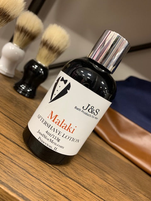 Malaki - Aftershave Lotion 4oz Bottle