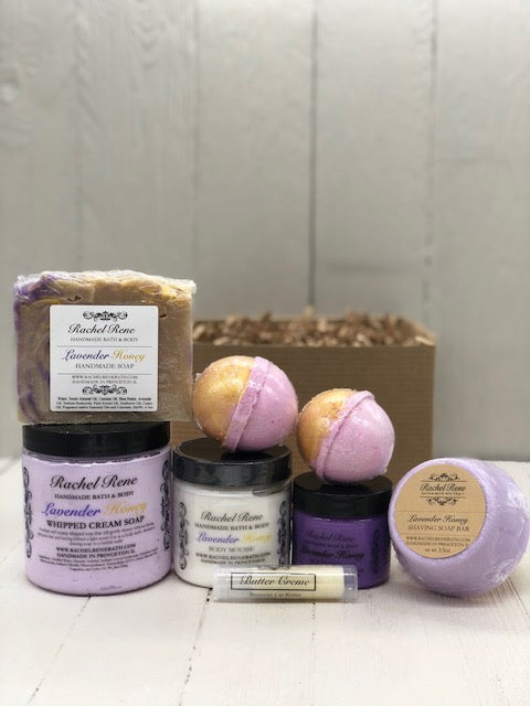 
            
                Load image into Gallery viewer, Lavender Honey Collection - Gift Set
            
        